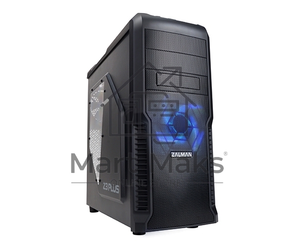 Компьютерный корпус Zalman Z3 Plus черный w/o PSU ATX 1x80mm 1x92mm 2x120mm 2xUSB2.0 1xUSB3.0 audio bott PSU