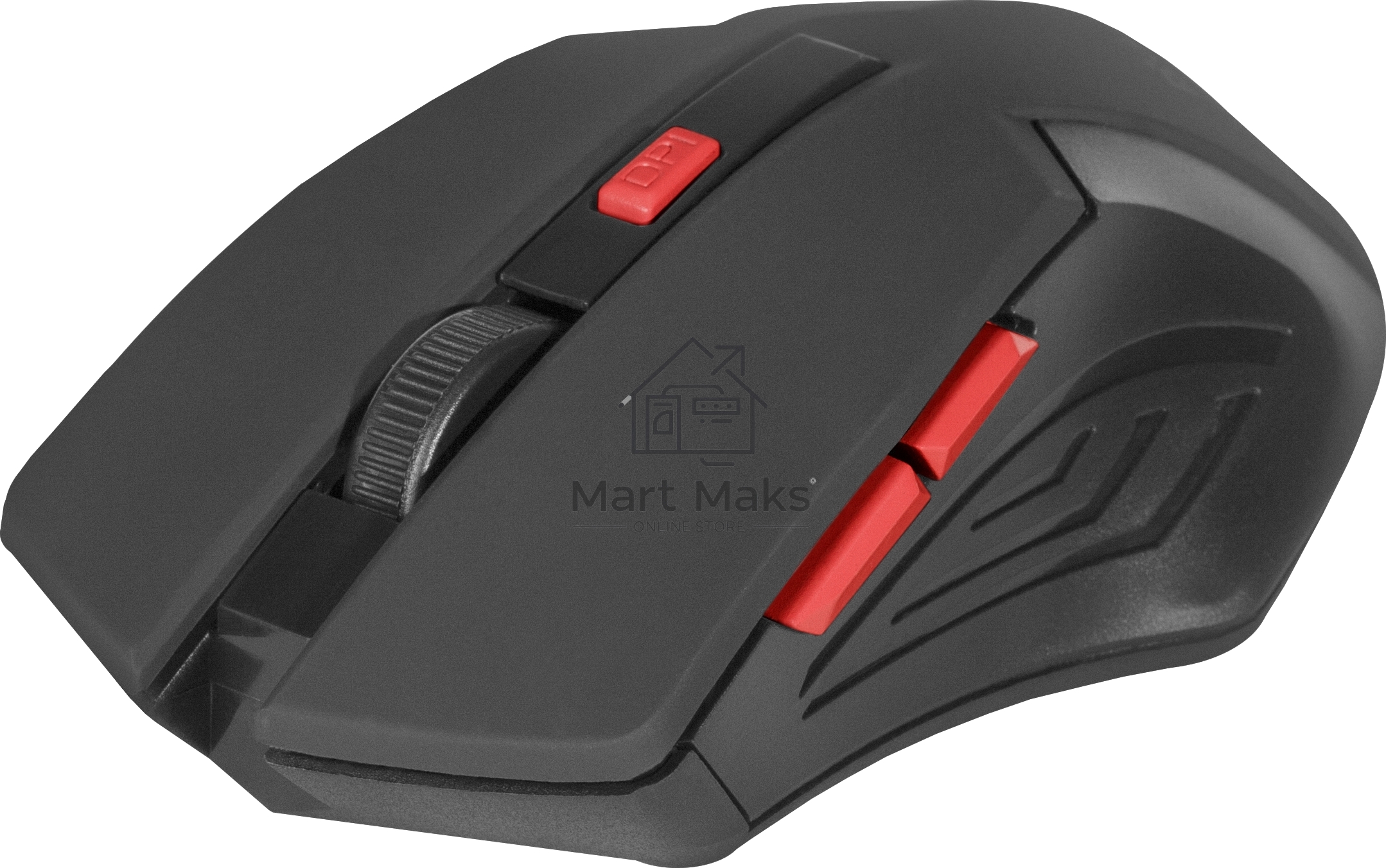 Мышь беспроводная Defender Accura MM-275 красный, 1600 dpi, радиоканал, USB, кнопки - 6