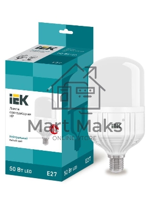 Лампа cветодиодная Iek LLE-HP-50-230-40-E27 HP 50Вт 230В 4000К E27 IEK