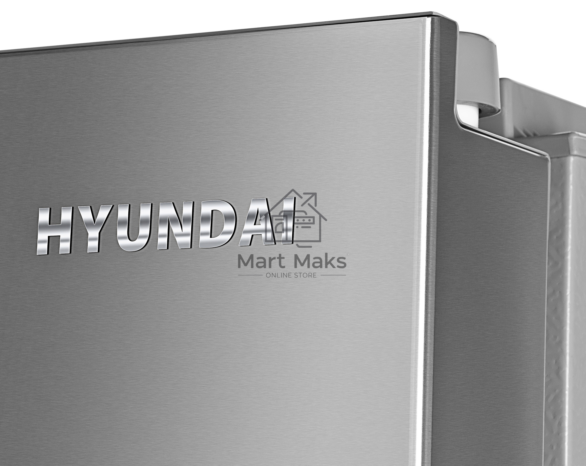 Холодильник Hyundai CS6503FV нержавеющая сталь двухкамерный инвертер 407/205л морозилка сбоку