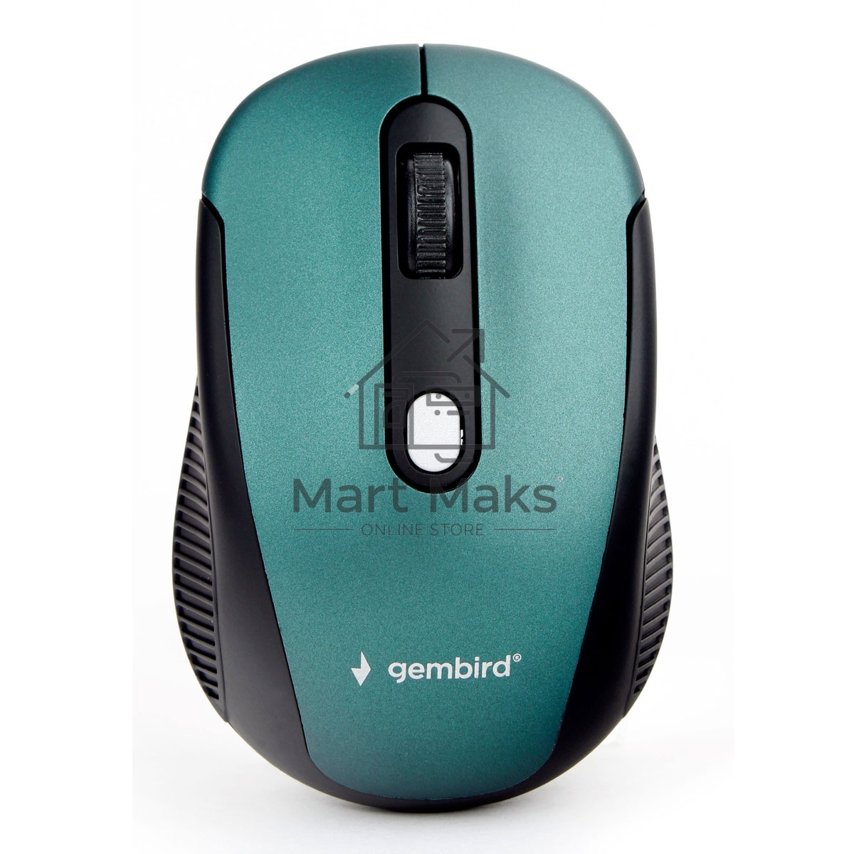 Мышь беспроводная Gembird MUSW-420-2 зеленый, 1600 dpi, радиоканал, USB, кнопки - 4