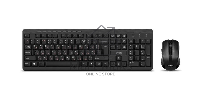 Беспроводной набор SVEN KB-C3400W клавиатура+мышь
