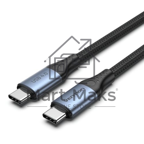 Кабель Vention USB 4.0 CM/CM  - 1м.