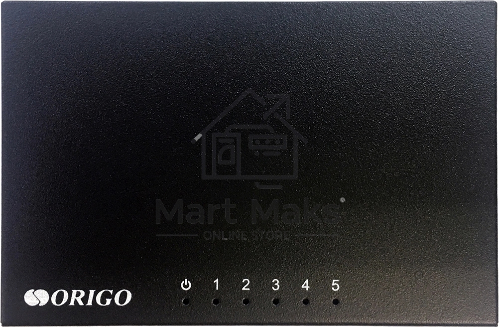 Неуправляемый коммутатор ORIGO OS2205/A2A 5x1000Base-T, корпус металл