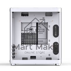 Компьютерный корпус без блока питания JONSBO TK-1, Mini-Tower, TG, no fan, 1xUSB-A 3.2 + 1xUSB-C 3.2, mATX, mITX White