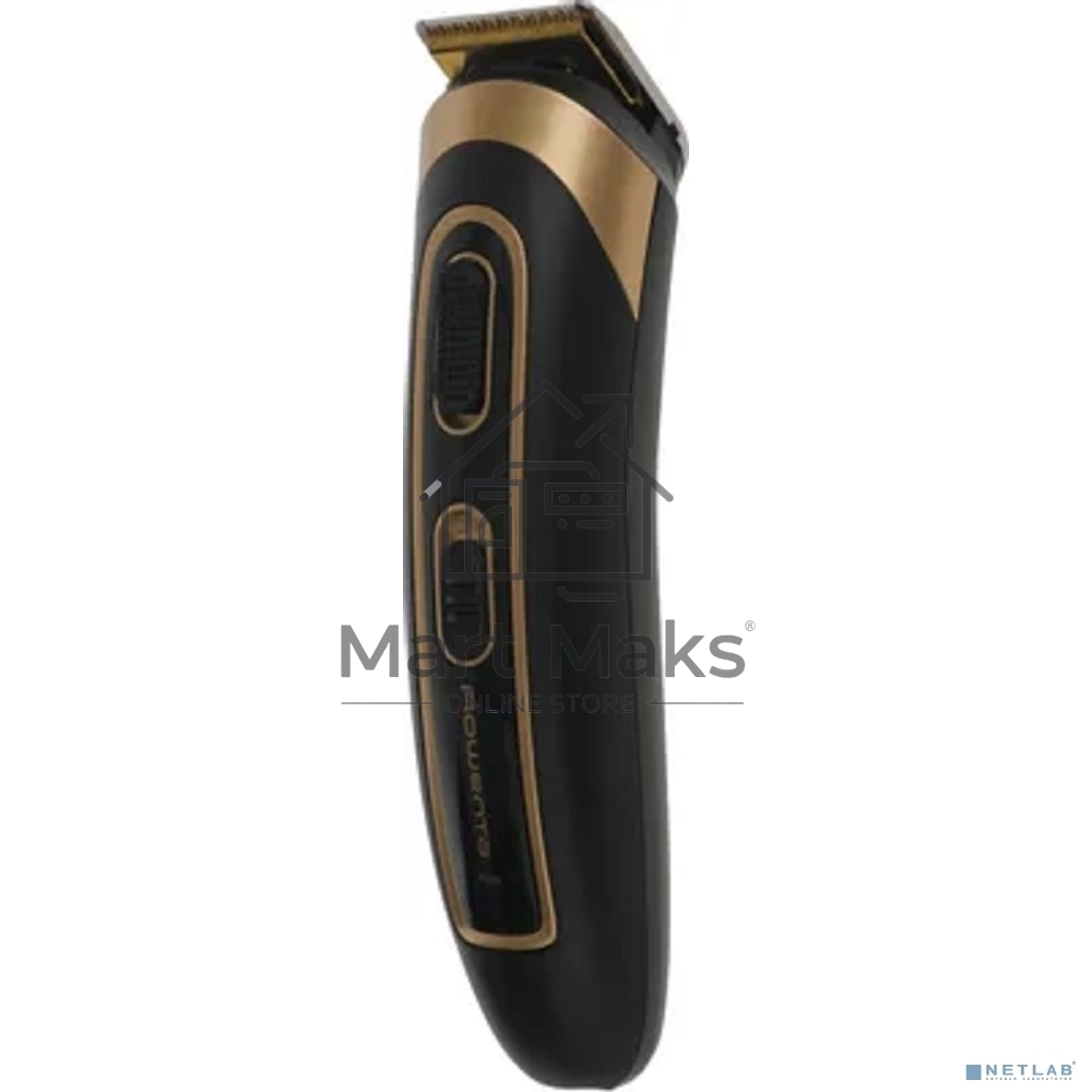 Триммер Rowenta TN9118F0 черный/золотистый (насадок в компл:9шт)