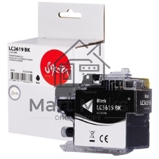 Картридж струйный Sakura LC3619Bk для Brother, черный, 68 мл., 3000 к.