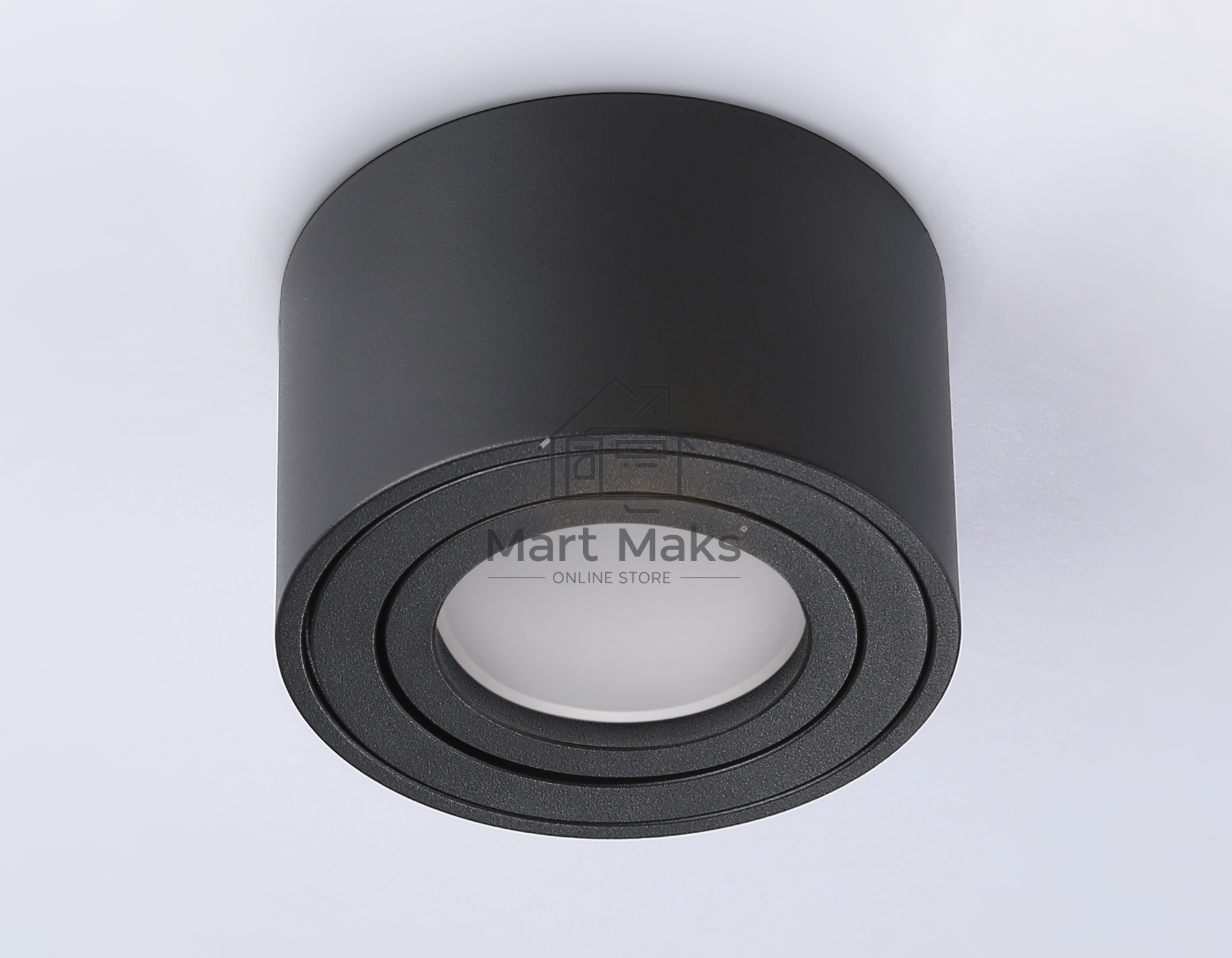 Светильник Ambrella light TN223 SBK черный песок GU5.3 D80*50