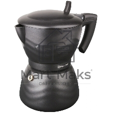 Кофеварка гейзерная Rondell Walzer RDA-432, 0.3л, алюминий, черный