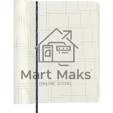 Блокнот Moleskine CLASSIC SOFT QP617B20 Large 130х210 мм 192 стр. клетка мягкая обложка синий сапфир