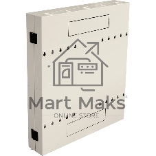 Шкаф коммутационный Lanmaster (TWT-CBVRT-2U-6X7-GY) настенный 2U 650x114мм пер.дв.стекл направл.под винты 68кг серый 19кг 741мм