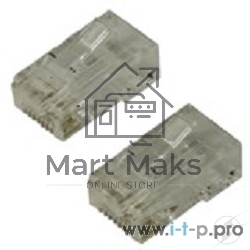 Коннектор 5bites Коннектор US010 RJ-45 8p8c 6кат., зол.напыление (1шт)