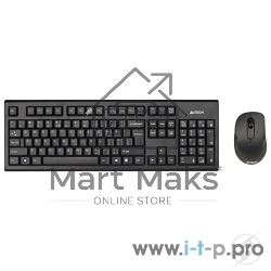 Комплект (клавиатура и мышь) A4Tech 7100N