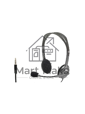 Гарнитура Logitech Headset H111 Stereo grey (981-000594/981-000593/981-000588)