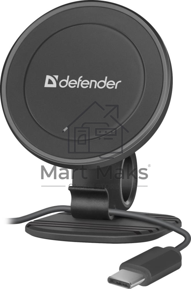 Автомобильный держатель Defender CH-115+, магнит,на панель,п/кабель 360°