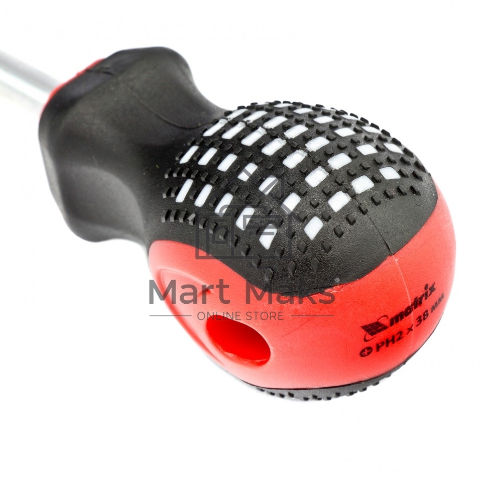 Отвертка Matrix Fusion, PH2 х 38 мм, CrV, 3-х компонентная рукоятка 