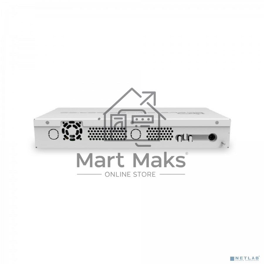 Коммутатор Mikrotik CRS326-24G-2S+IN with 800 MHz CPU, 512MB RAM, 24xGigabit LAN, 2xSFP+ cages, RouterOS L5 or SwitchOS (dual boot), desktop case, PSU