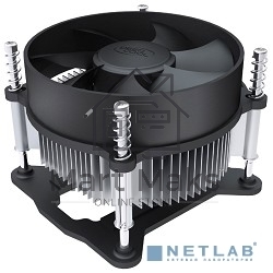 Кулер для процессора DEEPCOOL CK-11508 черный, 92 мм, алюминий, 2200 об/мин, 30.1 дБ, 3 pin, 65 Вт, 70 мм