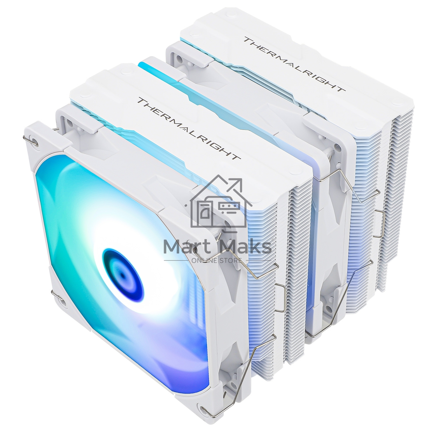 Устройство охлаждения(кулер) Thermalright Peerless Assassin 120 SE ARGB Soc-AM5/AM4/1200/1700/1851 черный 4-pin 25.6dB Al+Cu 730gr Ret (PA120-SE-ARGB)