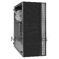 Компьютерный корпус Miditower ExeGate EVO-9211-700NPX (ATX, БП 700NPX с вент. 12см, с окном, 2хUSB+1хUSB3.0, HD аудио, черный, 1 вент. с RGb подсветкой)