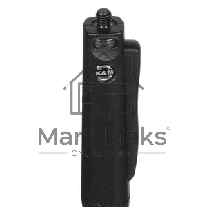 Прямая микрофонная стойка K&M 19900-300-55 выcoта от 625 до 1480 мм, материал стойки - сталь, цвет черный