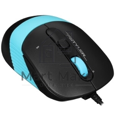 Мышь проводная A4Tech Fstyler FM10S белый/серый, 1600 dpi, USB, кнопки - 4
