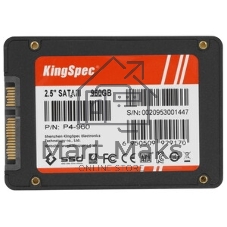 Накопитель SSD KingSpec P4 Series, 960Gb, SATA III, 2.5