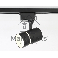 Трековый светильник Ambrella light GL5218 SBK черный песок GU10 max12W