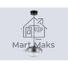 Подвесной светодиодный светильник Ambrella light LH11082 BK/SM черный/дымчатый 4W 3000K D180*130