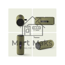 Умная колонка Яндекс Станция Стрит, 30Вт, компактная, 2 динамика, Wi-Fi, Bluetooth 5.0, Алиса, зеленый