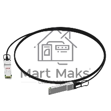 Кабель FIBO FT-Q100-DAC05m QSFP28 to QSFP28 DAC модуль, медный кабель Belden, 0,5м
