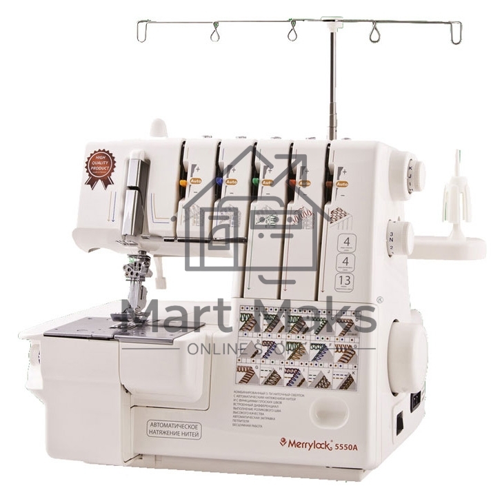 Коверлок Merrylock 5550A белый