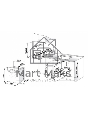 Духовой шкаф Gefest 601-01 А, встраиваемый
