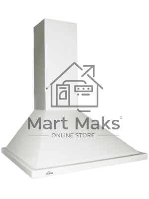 Вытяжка каминная Elikor Оптима 60П-400-К3Л белый, 59 см, 400 куб. м/ч, 55 дБ