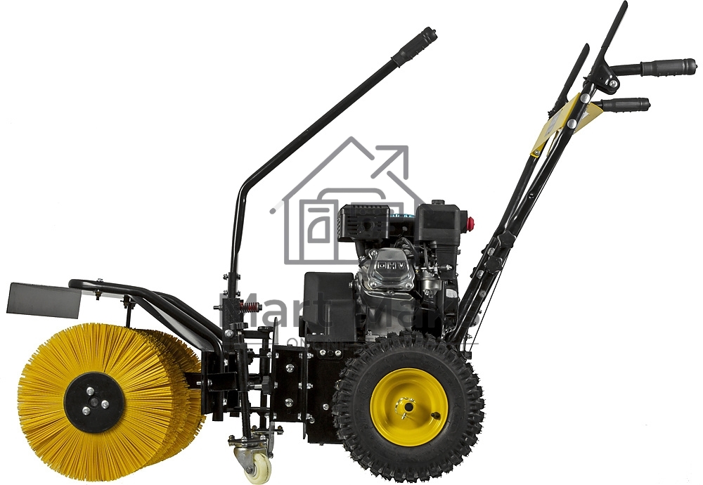 Подметательная машина Huter SGC 4100S бензиновый, 6.5 л.с., самоходный