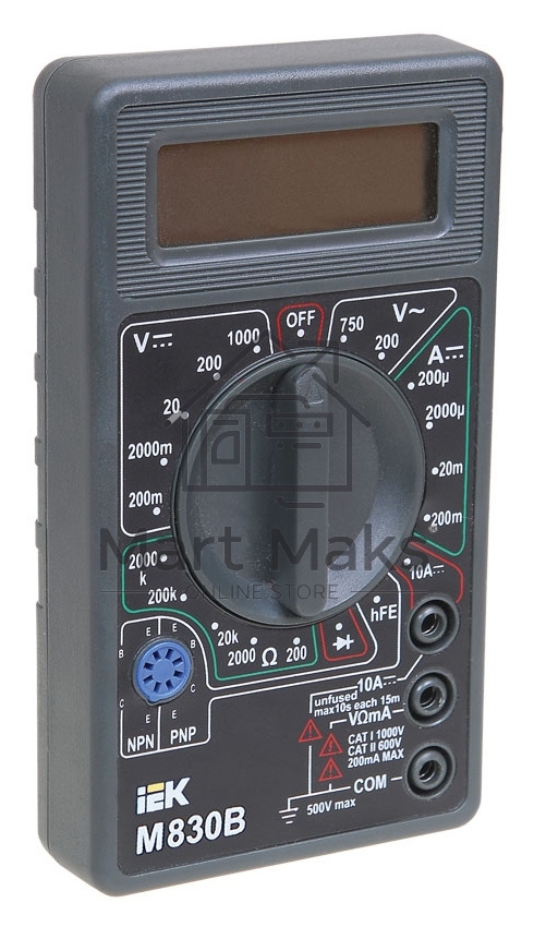Мультиметр Iek TMD-2B-830 цифровойUniversal M830B IEK