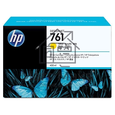 Картридж струйный HP №761 CM992A желтый для HP DJ T7100