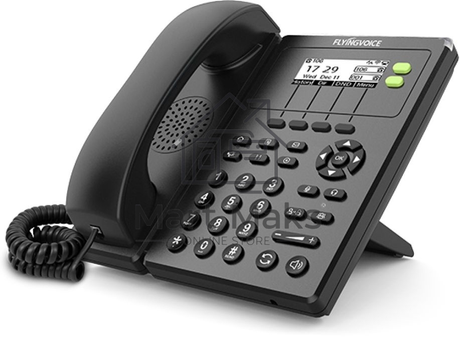 Телефон IP Flyingvoice FIP-10P черный