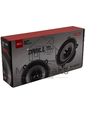 Колонки автомобильные ACV DRALL DR5 (без решетки) 130Вт 94дБ 3Ом 13см (5дюйм) (ком.:2кол.) широкополосные однополосные