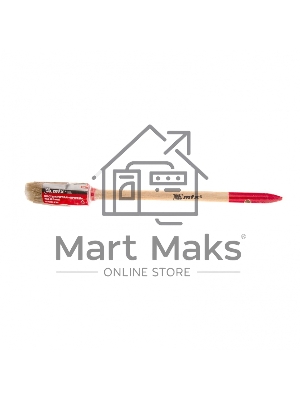 Кисть круглая Профи №2 (20 мм), натуральная щетина, деревянная ручка MTX 82041