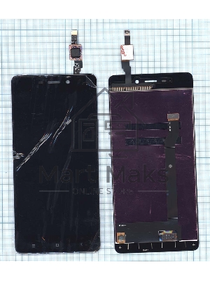 Дисплей для Xiaomi Redmi 4 черный