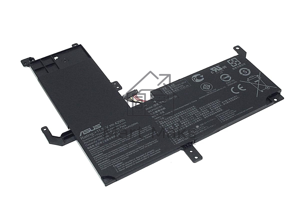 Аккумуляторная батарея для ноутбукa Asus VivoBook Flip 15 TP51011.52V 42Wh Orig