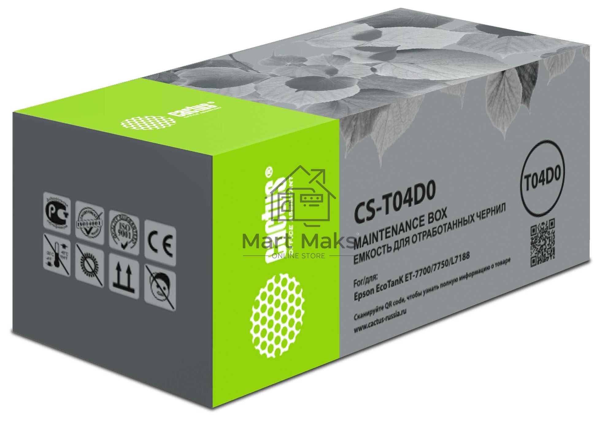 Емкость Cactus CS-T04D0 (106) для Epson L7160/7180