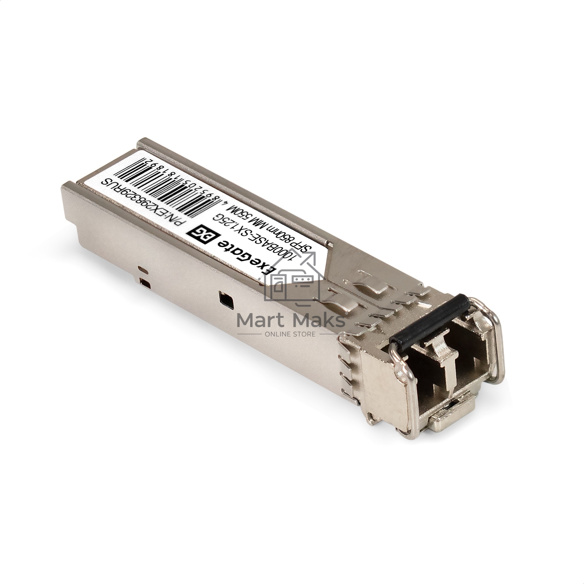 Комплект: Сетевой адаптер SFP ExeGate EXE-i210-F1 + Трансивер Multi-Mode до 550м EXT-1G-MM850-LC2-550M (EX296228RUS: PCI-E x1 v2.0, порты 1x SFP (10/100/1000Mb/s), Gigabit Server NIC Intel Chipset I210-F1 + EX298329RUS: Tx:850/Rx:850 нм, до 500 м, разъем 