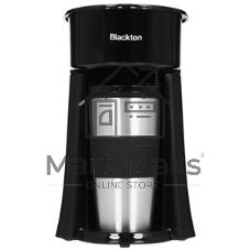 Кофеварка капельная Blackton Bt CM1114 черный/стальной, исп. кофе - молотый, 0,36 л, 650 Вт