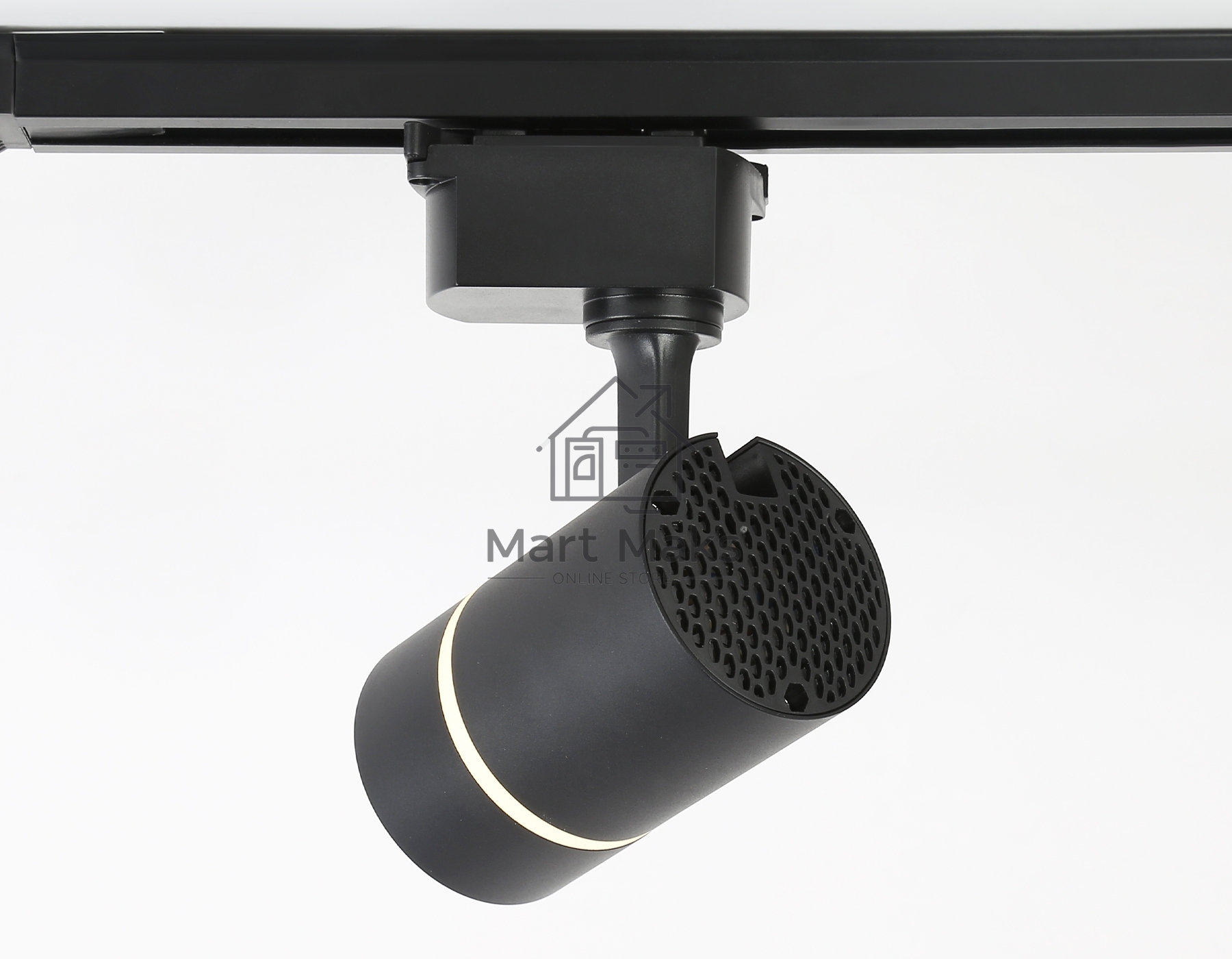 Трековый светильник Ambrella light GL5218 SBK черный песок GU10 max12W