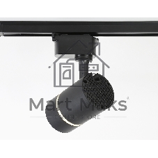 Трековый светильник Ambrella light GL5218 SBK черный песок GU10 max12W