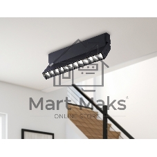 Светильник Ambrella light TA1829  BK черный LED 12W 4200K 230*22*87