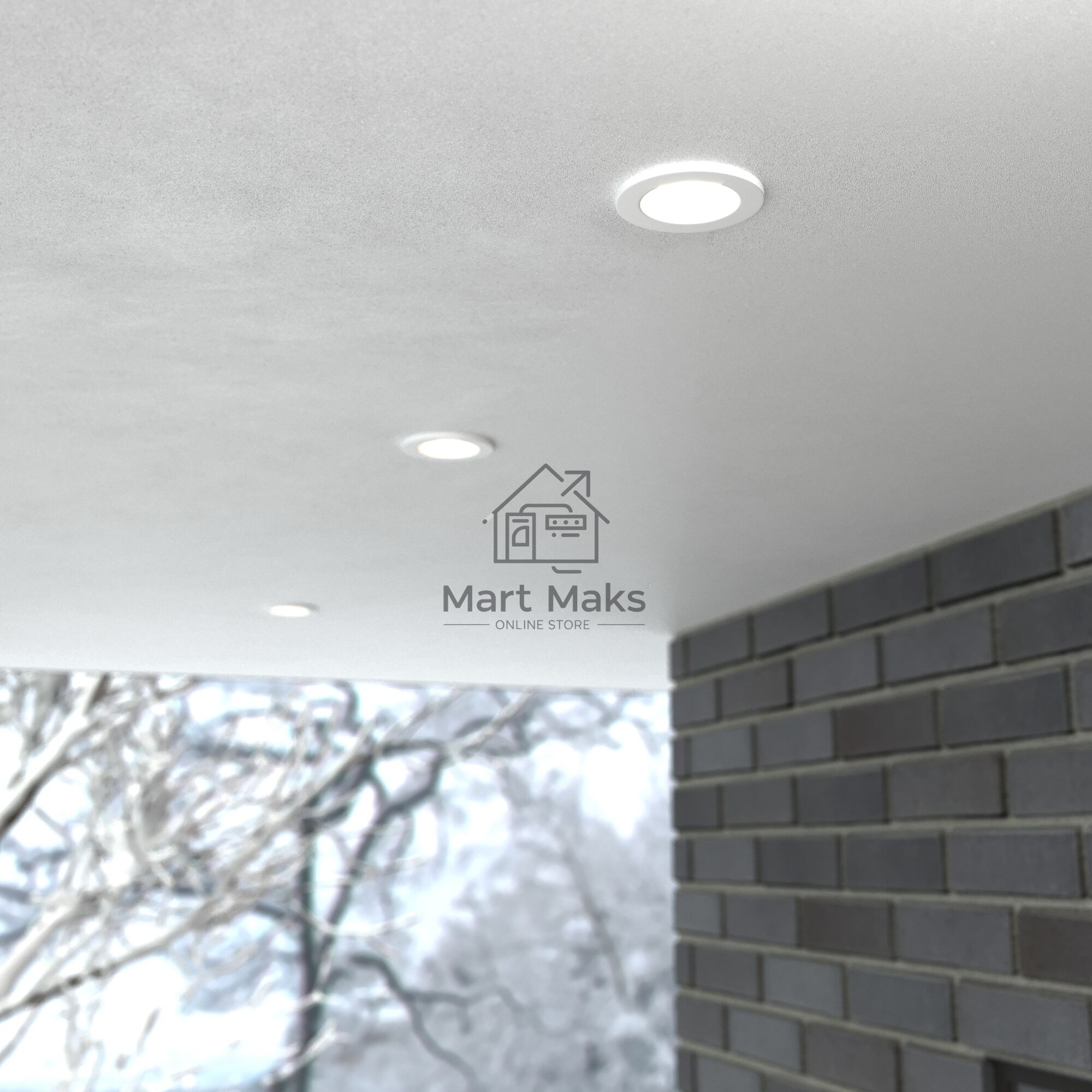 Light LED 3001 (35126/U) Светильник садово-парковый встраиваемый белый