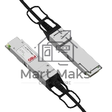 Кабель FIBO FT-Q100-DAC05m QSFP28 to QSFP28 DAC модуль, медный кабель Belden, 0,5м